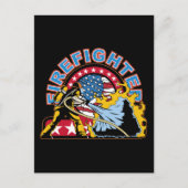 Carte Postale Pompier (Devant)