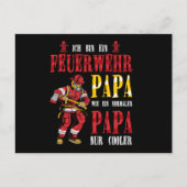 Carte Postale Pompier pompier pompier pompier cadeau (Devant)