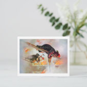 Carte Postale Pompiers Ours Roosevelt (Debout devant)