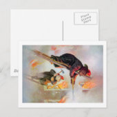 Carte Postale Pompiers Ours Roosevelt (Devant / Derrière)