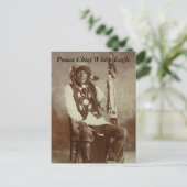 Carte postale Ponca Chief White Eagle (Debout devant)