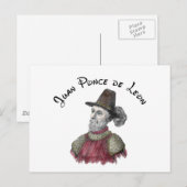Carte postale Ponce de Leon (Devant / Derrière)