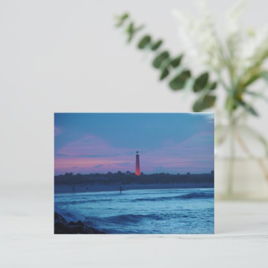 Carte postale Ponce de Leon Inlet Lighthouse Dusk (Debout devant)