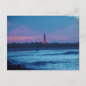 Carte postale Ponce de Leon Inlet Lighthouse Dusk (Devant)