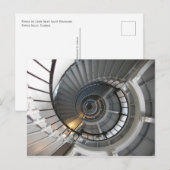 Carte Postale Ponce de Leon Inlet Lumière, Escalier, Floride (Devant / Derrière)