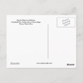 Carte Postale ponceplaza (3), Ponce, Porto Rico (Dos)