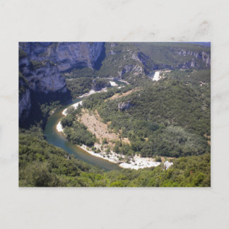 Carte Postale Pond Dark Ardéche France