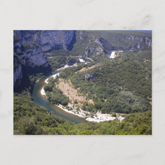 Carte Postale Pond Dark Ardéche France (Devant)