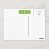 Carte Postale Pond Goose (Dos)