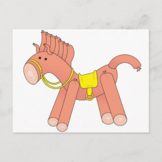 CARTE POSTALE PONEY DE BOLOGNA