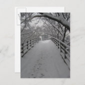 Carte Postale Pont (Devant / Derrière)