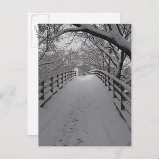 Carte Postale Pont (Devant / Derrière)