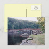 Carte Postale Pont (Devant / Derrière)