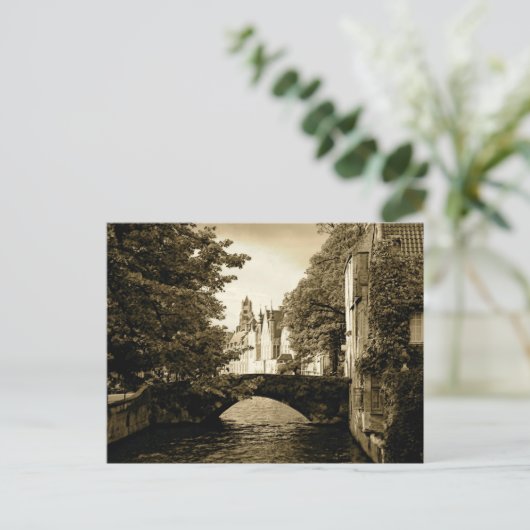 Carte Postale Pont à Bruges (Debout devant)