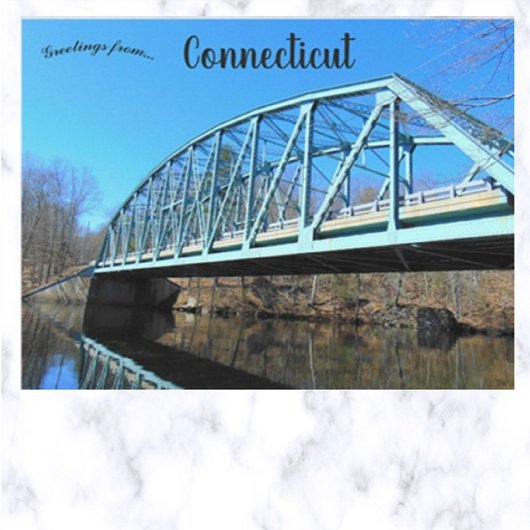 Carte Postale Pont à Canterbury Connecticut