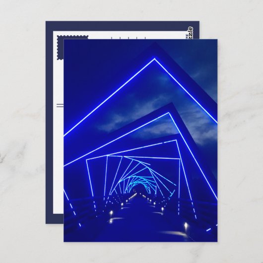 Carte Postale pont à haut-plateau (Devant / Derrière)