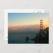 Carte Postale Pont à Sunset (Devant / Derrière)