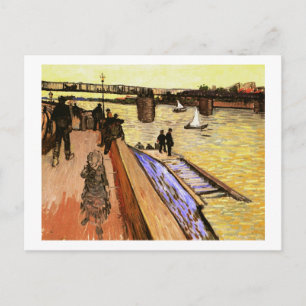 Carte Postale Pont à Trinquetaille, Vincent Van Gogh