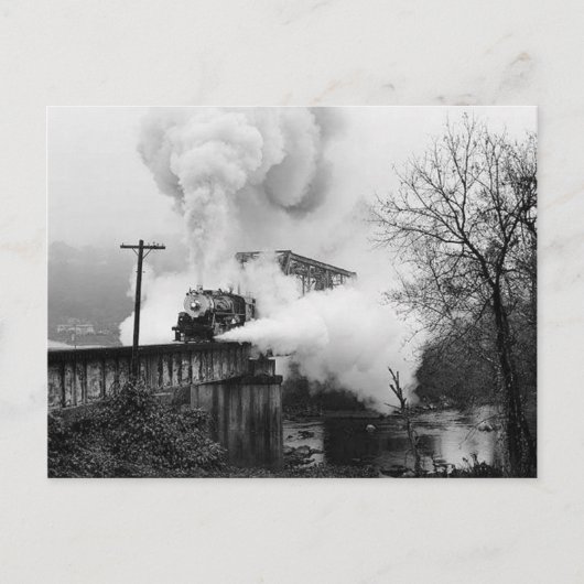 Carte Postale Pont À Vapeur (Devant)