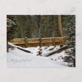 Carte Postale Pont à Wuksachi (Devant)