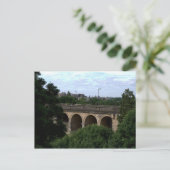 Carte Postale Pont Adolphe, Luxembourg (Debout devant)