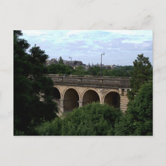 Carte Postale Pont Adolphe, Luxembourg (Devant)