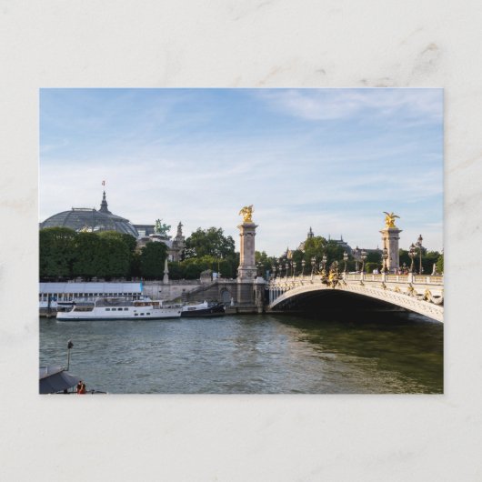 Carte Postale Pont Alexandre III sur la Seine - Paris France (Devant)