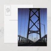 Carte Postale Pont Angus L Macdonald, Halifax, Nova (Devant / Derrière)
