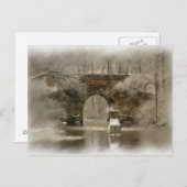 Carte postale Pont Argé En Pierre Du Monde (Devant / Derrière)