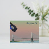 Carte Postale Pont Arthur Ravenel (Debout devant)