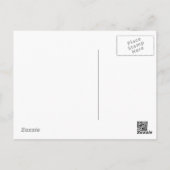 Carte Postale Pont au crépuscule (Dos)