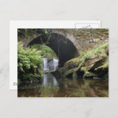 Carte Postale Pont au-dessus de la cascade Torc (Devant / Derrière)