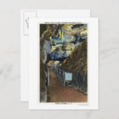 Carte Postale Pont au-dessus du chaos montrant Rocher équilibré (Devant / Derrière)