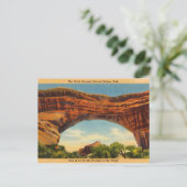 Carte Postale Pont Augusta, Utah, Pittoresque Wonder (Debout devant)