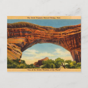 Carte Postale Pont Augusta, Utah, Pittoresque Wonder