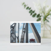 Carte Postale Pont Bay et construction (Debout devant)