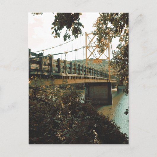 Carte Postale pont beaver en eurêka springs (Devant)