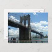 CARTE POSTALE PONT BROOKLYN (Devant / Derrière)