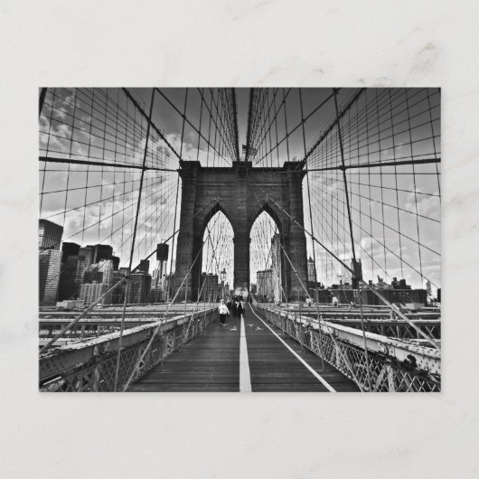 Carte Postale Pont Brooklyn (Devant)