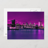 Carte Postale pont brooklyn (Devant / Derrière)