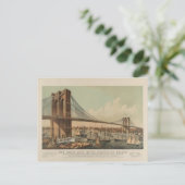 Carte Postale Pont Brooklyn (Debout devant)