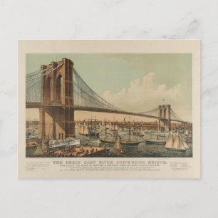 Carte Postale Pont Brooklyn