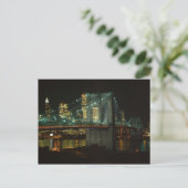 Carte Postale Pont Brooklyn (Debout devant)