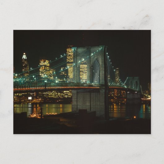 Carte Postale Pont Brooklyn (Devant)