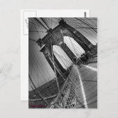 Carte Postale pont brooklyn (Devant / Derrière)