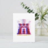 Carte Postale pont brooklyn (Debout devant)