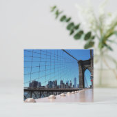 Carte Postale Pont Brooklyn (Debout devant)