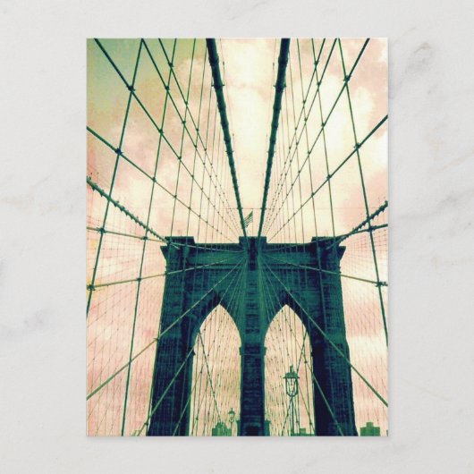 Carte Postale pont brooklyn (Devant)