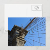 Carte Postale Pont Brooklyn 01 (Devant / Derrière)