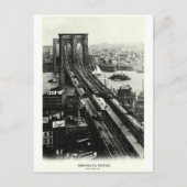 Carte Postale Pont Brooklyn 1900 (Devant)